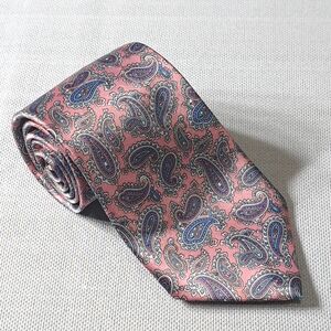 Ketch‎ Men's Tie 100% Polyester Pink & Blue Made In USA